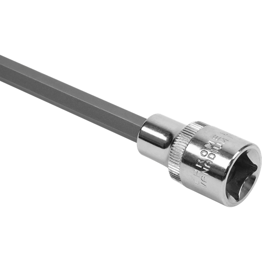 Sealey Spline Socket Bit Extra-Long M8 x 800mm 1/2"Sq Drive AK5535 Sealey - Town Tools 