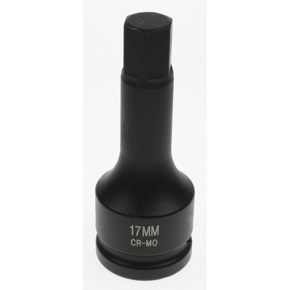 Sealey 3/4"dr impact hex bit 17mm