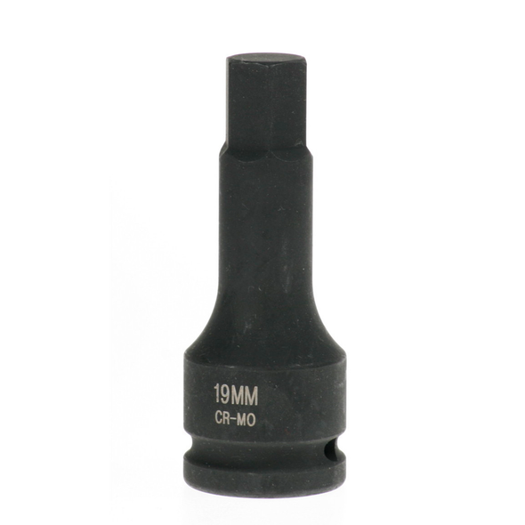 Sealey 3/4"dr impact hex bit 19mm