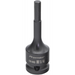 Sealey 1/2"Dr Impact Hex Socket Bit 1/4" (78mmL)