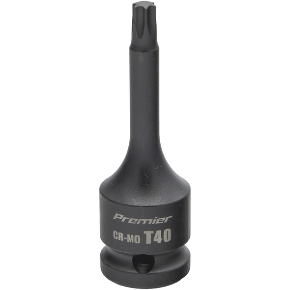 Sealey 1/2"Dr Impact TRX-Star Socket Bit T40 (78mmL)