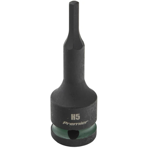 Sealey 1/2"Dr Impact Torx Bit Socket H5 (Green Coded Ring)