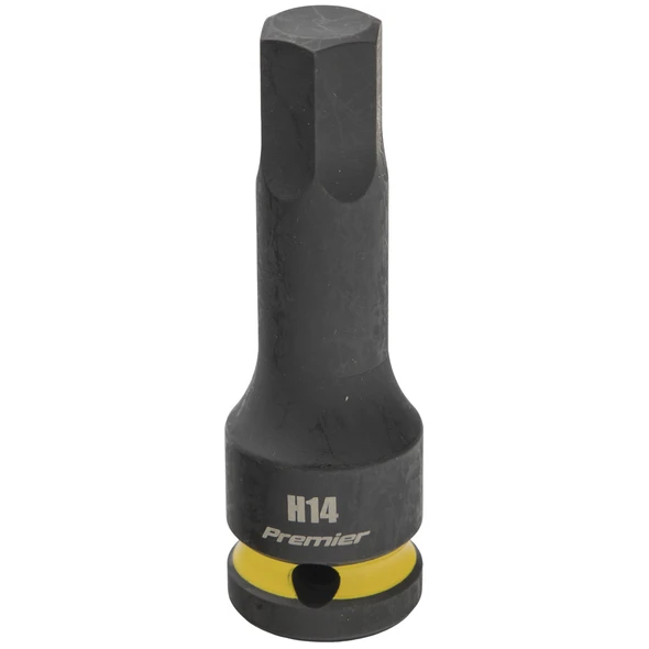 Sealey 1/2"Dr Impact Torx Bit Socket H14 (Yellow Coded Ring)