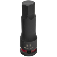 Sealey 1/2"Dr Impact Torx Bit Socket H17 (White Coded Ring) AK56001-08