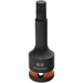 Sealey 1/2"Dr Impact Spline Bit Socket M10 (Orange Coded Ring)