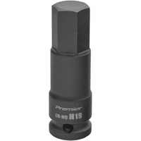 Sealey 1/2"Dr Impact Hex Socket Bit H19 (78mmL)