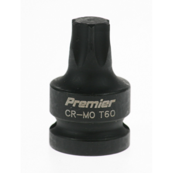 Sealey Impact trx-star socket bit (t60) 1/2"dr