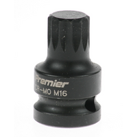 Sealey Impact spline socket bit (m16) 1/2"dr AK5608.05