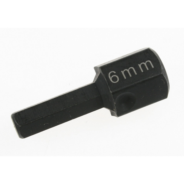 Sealey 1/2"dr.impact hex bit 6mm