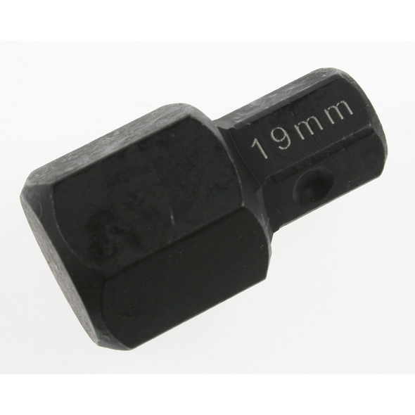 Sealey 1/2"dr.impact hex bit 19mm