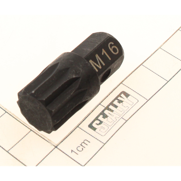 Sealey Impact spline bit 1/2" sq dr m16