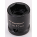 Sealey 1/2"dr low profile impact socket 16mm