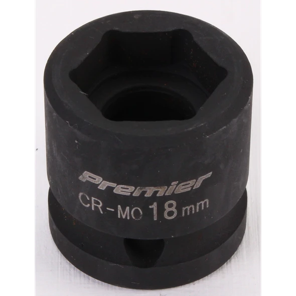 Sealey 1/2"dr low profile impact socket 18mm
