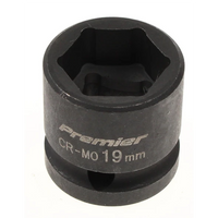Sealey 1/2"dr low profile impact socket 19mm AK5613LP.10