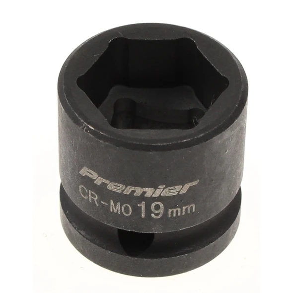 Sealey 1/2"dr low profile impact socket 19mm