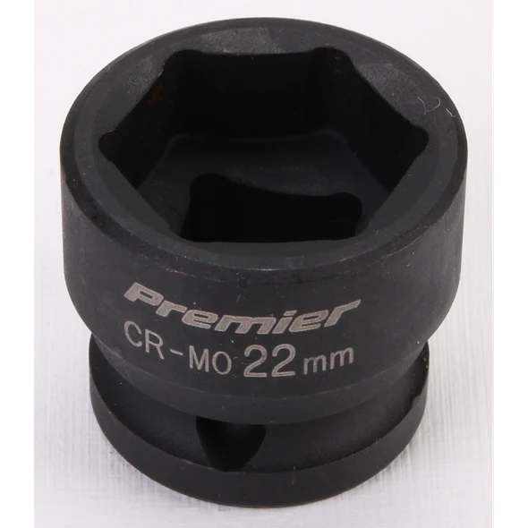 Sealey 1/2"dr low profile impact socket 22mm
