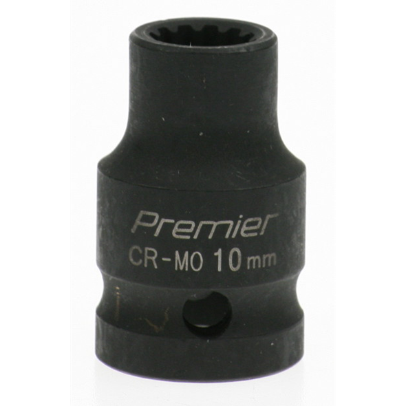 Sealey Impact socket 10mm 1/2"dr 'total drive'