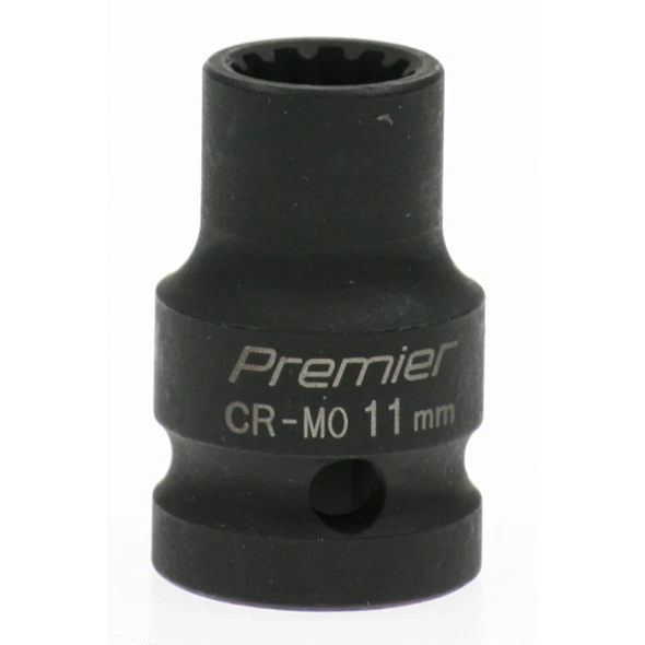 Sealey Impact socket 11mm 1/2"dr 'total drive'