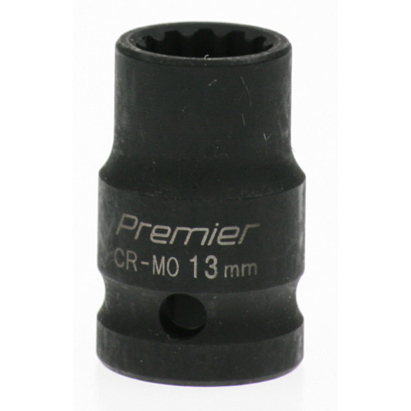 Sealey Impact socket 13mm 1/2"dr 'total drive'
