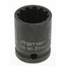 Sealey Impact socket 21mm 1/2"dr 'total drive'