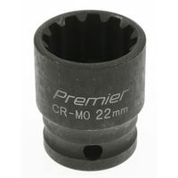Sealey Impact socket 22mm 1/2"dr 'total drive' AK5613TDV2.12