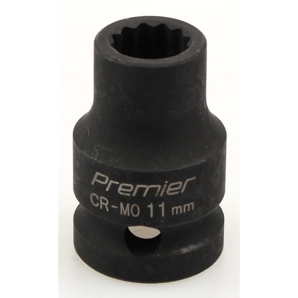Sealey Impact socket 1/2"dr 11mm (12pt)