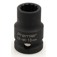 Sealey Impact socket 1/2"dr 13mm (12pt)