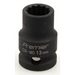 Sealey Impact socket 1/2"dr 13mm (12pt)