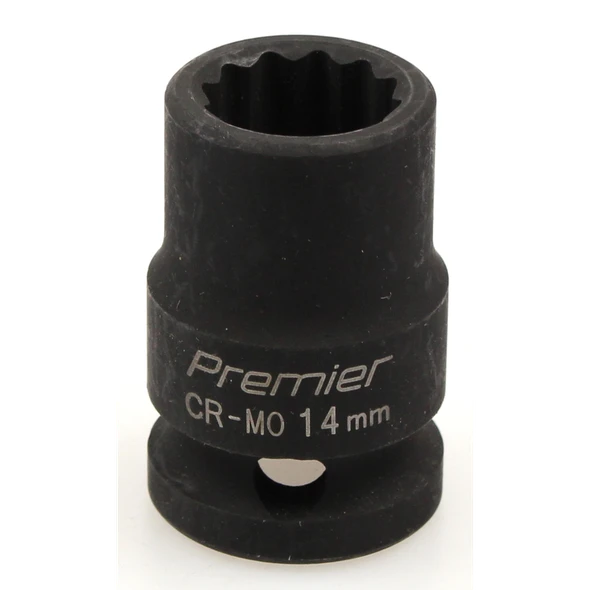 Sealey Impact socket 1/2"dr 14mm (12pt)