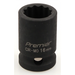 Sealey Impact socket 1/2"dr 16mm (12pt)