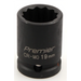 Sealey Impact socket 1/2"dr 19mm (12pt)