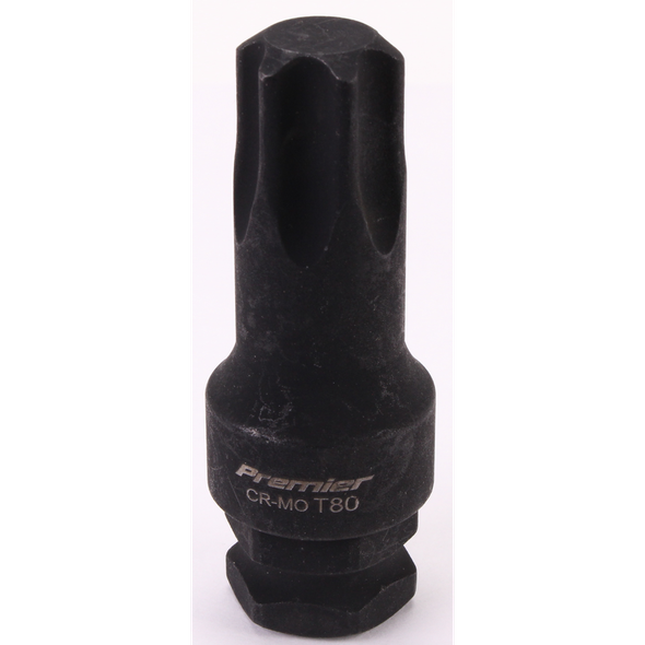 Sealey 3/4"Dr x T80 Impact Trx-Star Bit (Phosphate Finish)