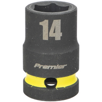 Sealey 1/2"Dr Impact Socket 14mm (Yellow Coded Ring) AK5617M-05