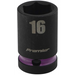 Sealey 1/2"Dr Impact Socket 16mm (Violet Coded Ring)
