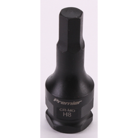 Sealey 3/8"Dr Impact Hex Socket Bit 8mm AK5620.03