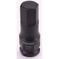 Sealey 3/8"Dr Impact Hex Socket Bit 14mm AK5620.06