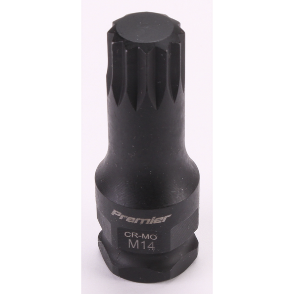Sealey 3/8"Dr Impact Spline Socket Bit M14