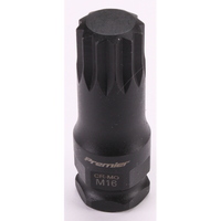 Sealey 3/8"Dr Impact Spline Socket Bit M16 AK5622.06