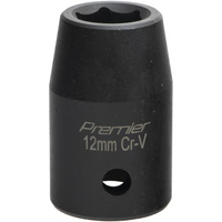 Sealey 1/2"Dr Impact Socket 12mm AK5624M-03