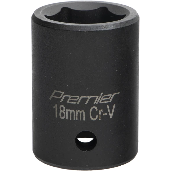 Sealey 1/2"Dr Impact Socket 18mm