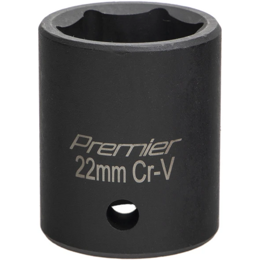 Sealey 1/2"Dr Impact Socket 22mm