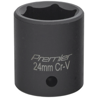 Sealey 1/2"Dr Impact Socket 24mm AK5624M-13