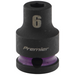 Sealey 3/8"Dr Impact Socket 6mm (Violet Coded Ring)