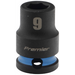 Sealey 3/8"Dr Impact Socket 9mm (Cyan Coded Ring)