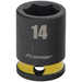 Sealey 3/8"Dr Impact Socket 14mm (Yellow Coded Ring)