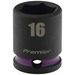 Sealey 3/8"Dr Impact Socket 16mm (Violet Coded Ring)