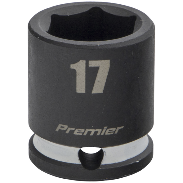 Sealey 3/8"Dr Impact Socket 17mm (White Coded Ring)