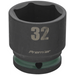 Sealey 3/8"Dr Impact Socket 22mm (Red Coded Ring)