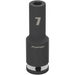 Sealey 3/8"Dr Deep Impact Socket 7mm (White Coded Ring)