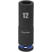 Sealey 3/8"Dr Deep Impact Socket 12mm (Blue Coded Ring)